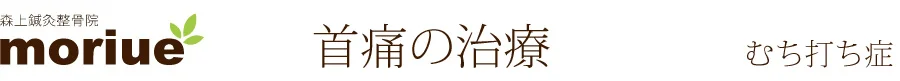 首の痛み｜長野市・須坂市｜＜交通事故むち打ち症を治す鍼灸治療＞